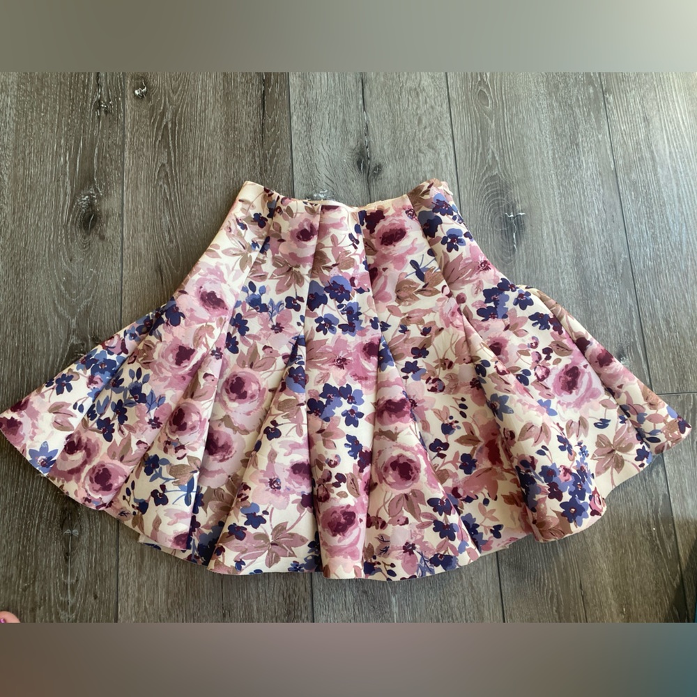 Lauren Conrad floral skirt